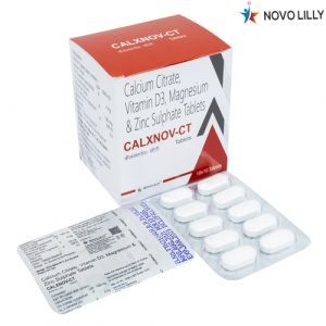 Calcium Citrate Vitamin D3 Magnesium Zinc Tablets